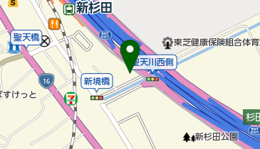 【バイク】i-park 新杉田駅前バイク駐輪場の地図画像