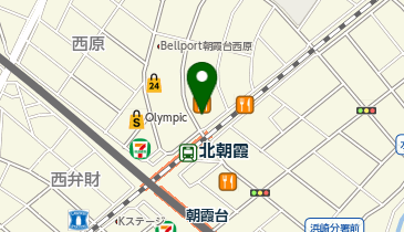 リゾン朝霞台No.14(バイク駐車場)の地図画像