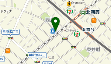 リゾン朝霞台ローソン前(バイク駐車場)の地図画像