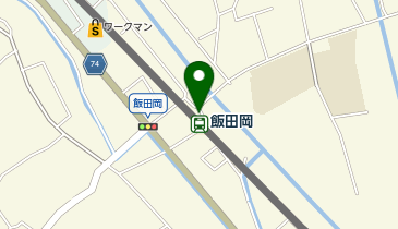 【バイク】飯田岡駅自転車駐車場の地図画像