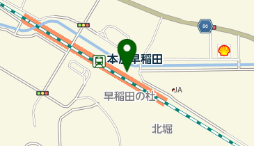 【バイク】本庄早稲田駅第1自転車駐車場の地図画像