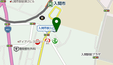 【バイク】入間市駅南口自転車駐車場の地図画像