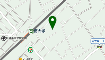 南大塚駅南口自転車置場(バイク駐車場)の地図画像