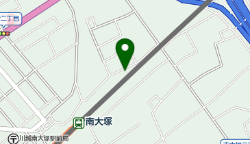 南大塚駅北口自転車置場(バイク駐車場)の地図画像
