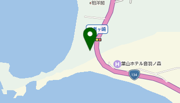 【バイク】長者ヶ崎駐車場の地図画像