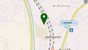 【バイク】大船駅西口自転車駐車場の地図画像