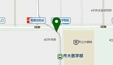 【バイク】市大医学部駅自転車駐車場の地図画像