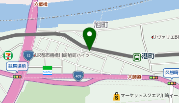 港町駅周辺自転車等駐車場第1施設の地図画像