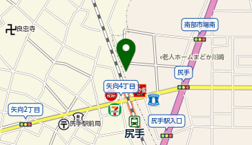 尻手駅周辺自転車等駐車場第1施設の地図画像