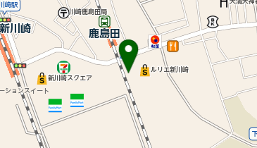 鹿島田駅周辺自転車等駐車場第2施設の地図画像