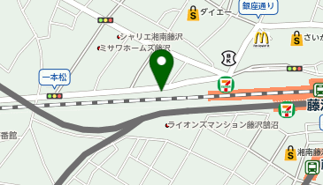 藤沢駅北口自転車等駐車場の地図画像