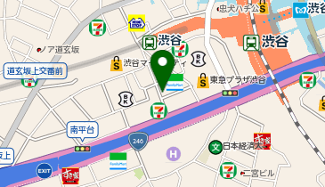 エコロパーク渋谷道玄坂第3(バイク駐車場)の地図画像