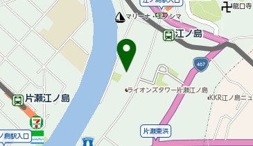 江ノ島駅自転車等駐車場の地図画像