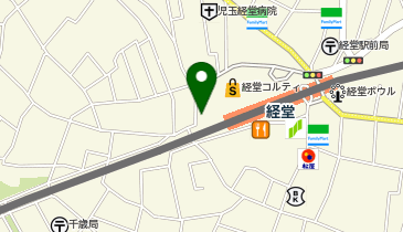 【バイク】経堂コルティ駐車場の地図画像