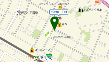 【バイク】西武スマイルパーク小手指ハナミズキ通り駐車場・駐輪場の地図画像