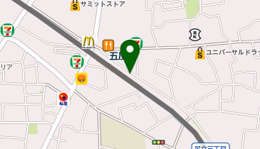 【バイク】五反野第1駐輪場の地図画像