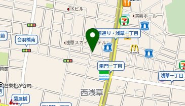 ファイン・パーキング西浅草第1(バイク駐車場)の地図画像