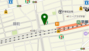 【バイク】サイクルドットコム平塚駅西口駐輪場の地図画像
