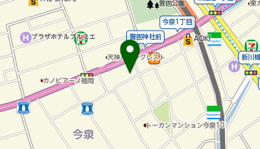 【バイク】天神MENT駐輪場の地図画像