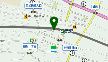 オダクル渋沢第3(バイク駐車場)の地図画像