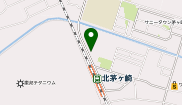 北茅ヶ崎臨時自転車置場(バイク駐車場)の地図画像