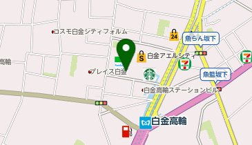 【バイク】白金タワーバイク駐輪場の地図画像