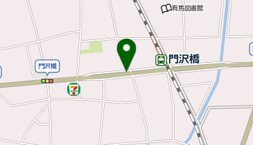 門沢橋駅西側自転車等置場(バイク駐車場)の地図画像