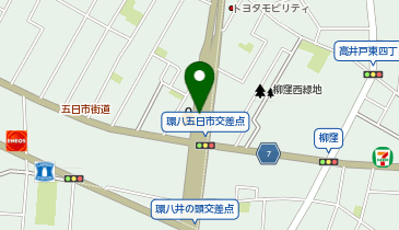 【バイク】TOKYO PUBLIC高井戸北B駐車場の地図画像