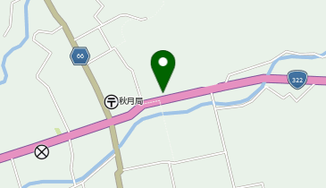 【バイク】秋月公営駐車場の地図画像