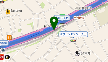 【バイク】渋谷第14西原1丁目公園駐車場の地図画像