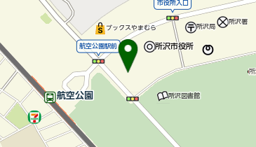 【バイク】公園通り線自転車駐車場の地図画像
