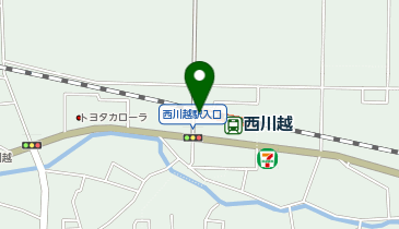 【バイク】西川越駅自転車駐車場の地図画像