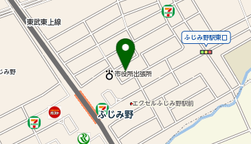 【バイク】リゾンふじみ野No1駐車場の地図画像