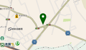 【バイク】清瀬駅北口第2駐輪場の地図画像