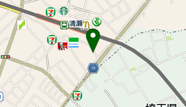 【バイク】清瀬駅南口第2駐輪場の地図画像