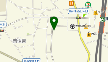 【バイク】エミテラス所沢駐輪場の地図画像