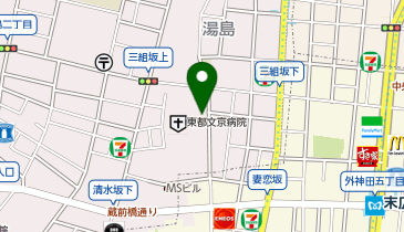 【バイク】mobi Park湯島バイク駐輪場の地図画像