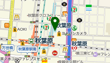 ヨドバシカメラマルチメディアAKIBA(バイク駐車場)の地図画像