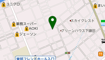 【バイク】瑞江駅東5号駐輪場の地図画像