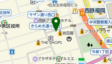 Louis Vuitton ルイ ヴィトン 福岡店 ラグジュアリーブランド 周辺の駐輪場 バイク駐車場 Navitime