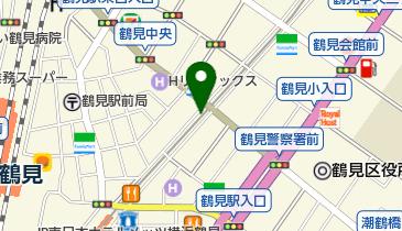 【バイク】(市営駐輪場)鶴見駅東口第三の地図画像