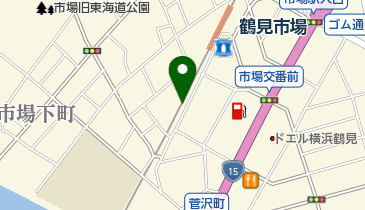 【バイク】(市営駐輪場)鶴見市場駅東口の地図画像