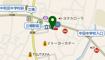 【バイク】(市営駐輪場)立場駅の地図画像