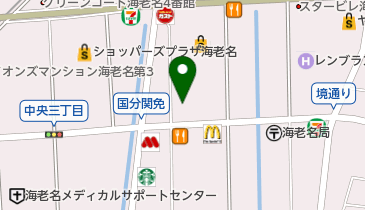 【バイク】エコステーション21 イオン海老名ショッピングセンター駐輪場Cの地図画像