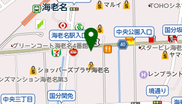 【バイク】エコステーション21海老名サティ駐輪場Aの地図画像