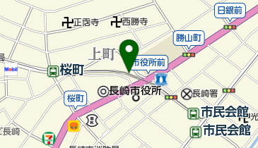 【バイク】市営桜町駐車場の地図画像