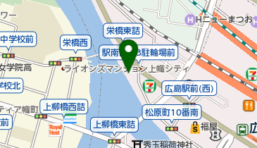 市営広島駅南口第3B自転車等駐車場の地図画像