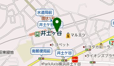 グッドパーク井土ヶ谷(バイク駐車場)の地図画像