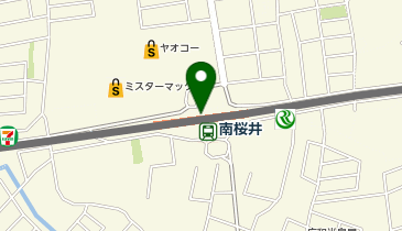 リパーク南桜井北口の地図画像