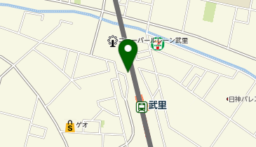 リパーク武里西口の地図画像